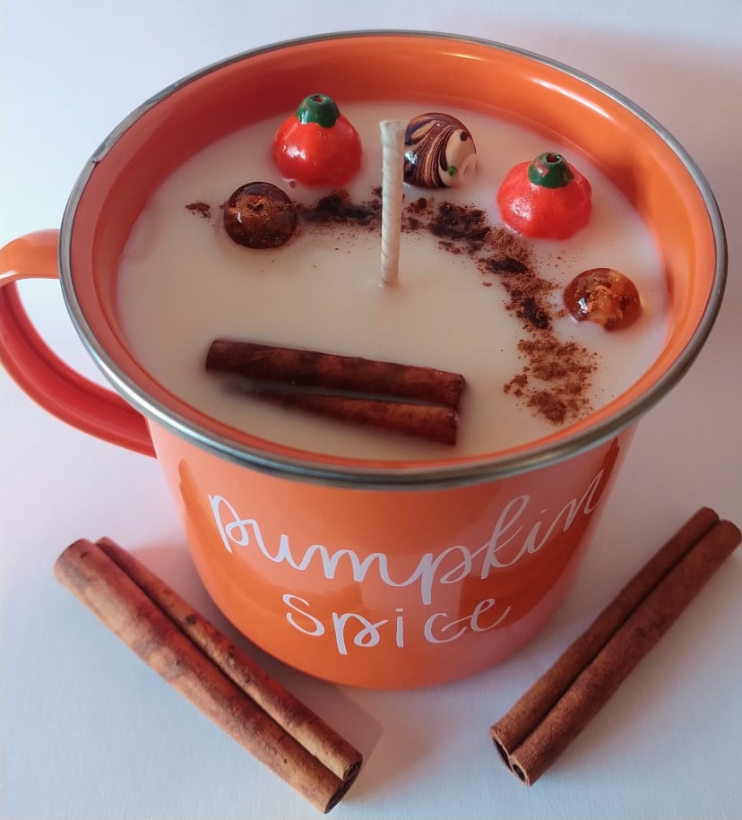 Pumpkin Spice Tin Mug (16oz)