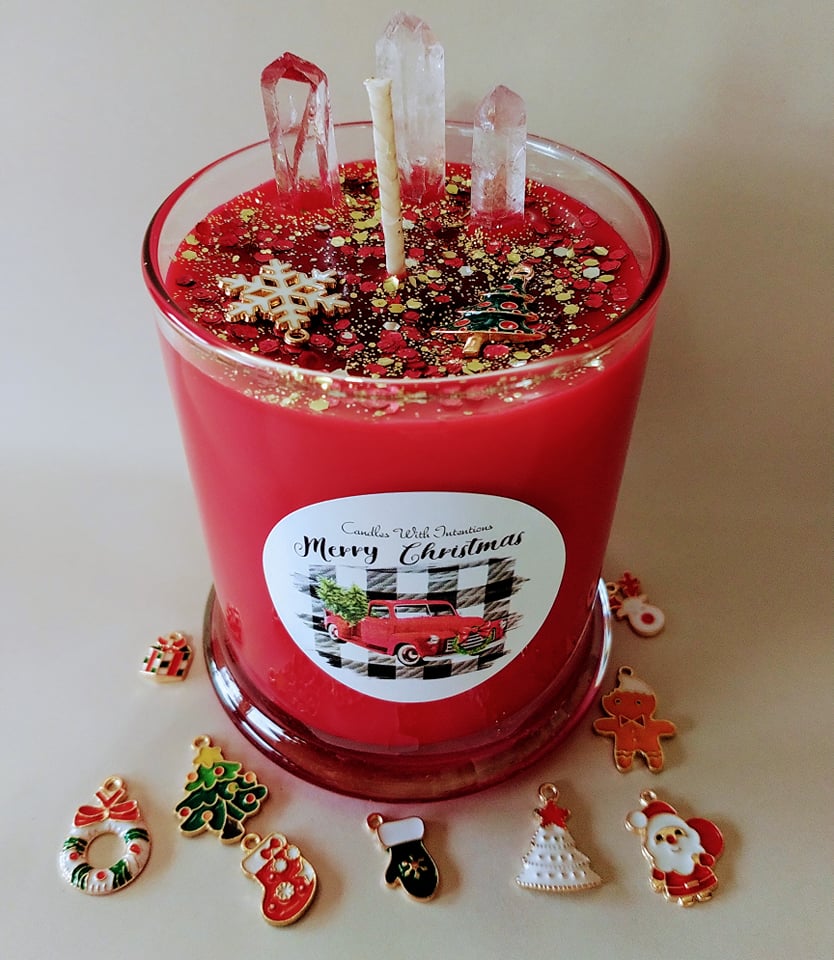 Merry Christmas (Large 12.5oz or Votive 3oz)