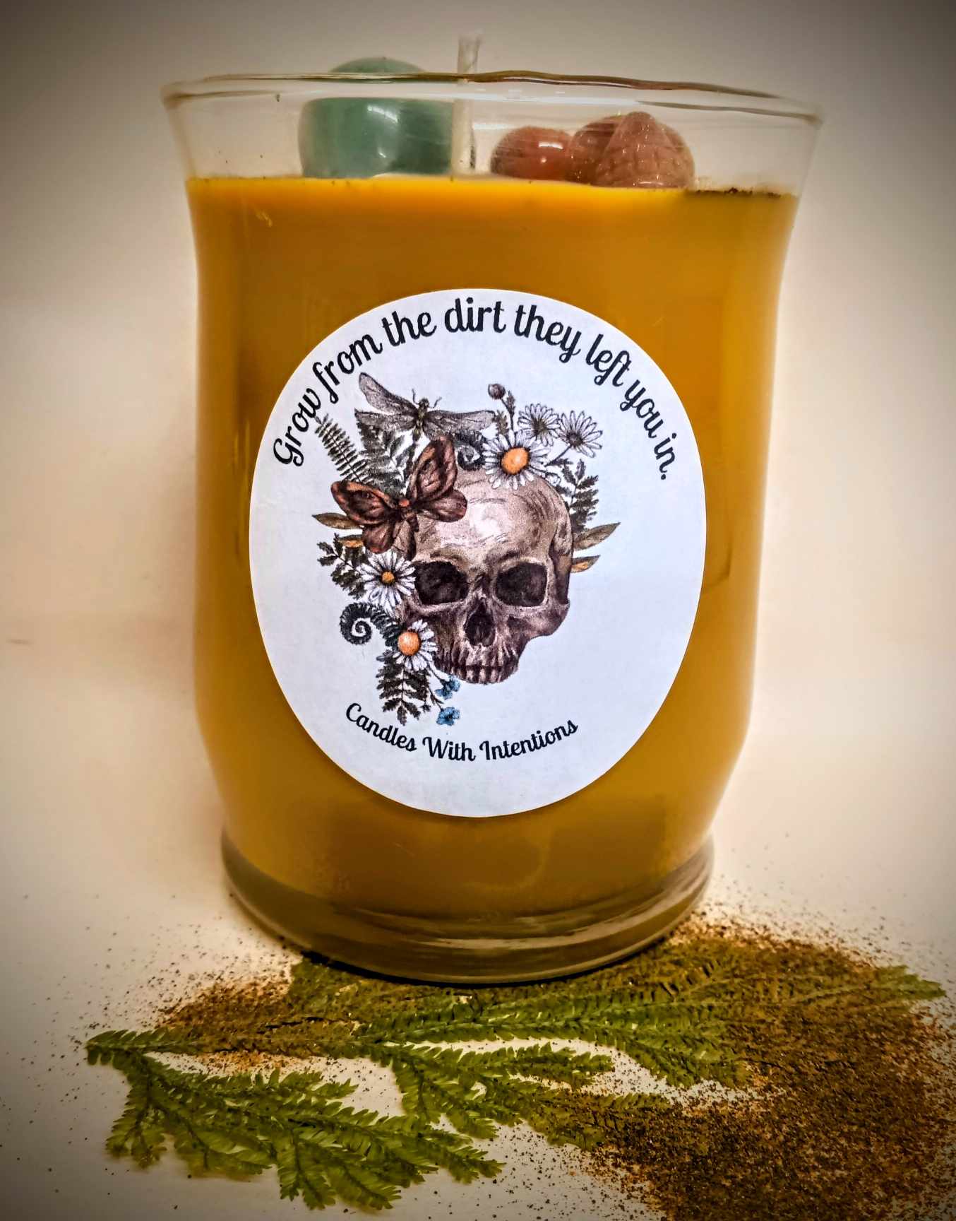 Grow from the dirt they left you in. (Large 16oz)