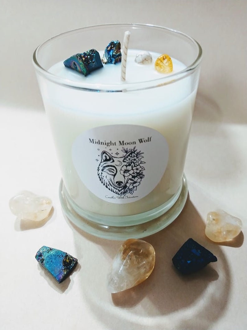 Midnight Moon Wolf (Large 12.5oz)