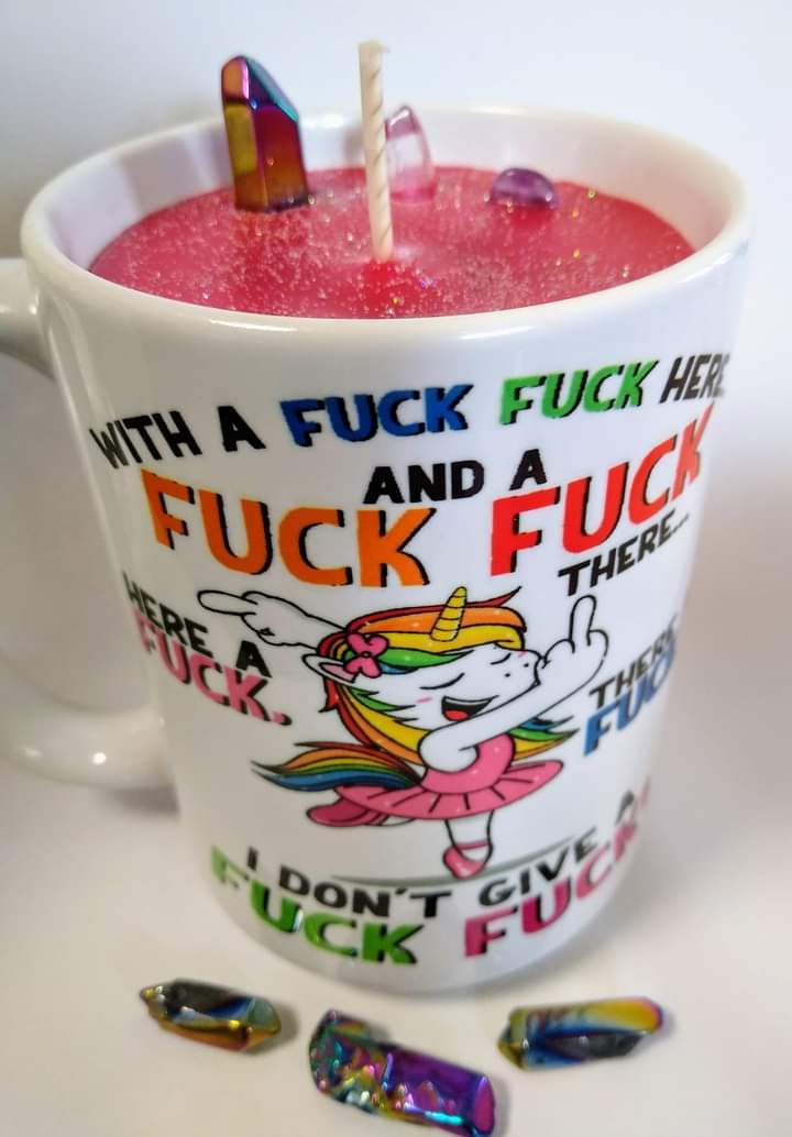 Unicorn 🦄 Mug Candle