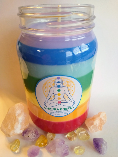 Chakra Energy (Mason Jar 16oz)