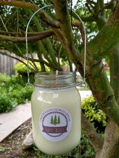 Happy Trails Bug Repellent (16oz Mason jar)