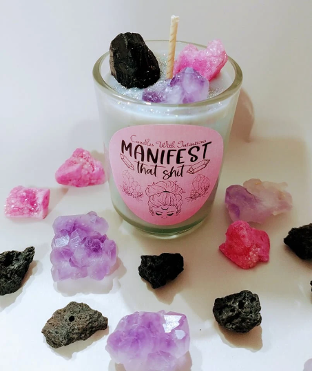Manifest That Shit! (Votive 3oz OR Large 12.5oz)