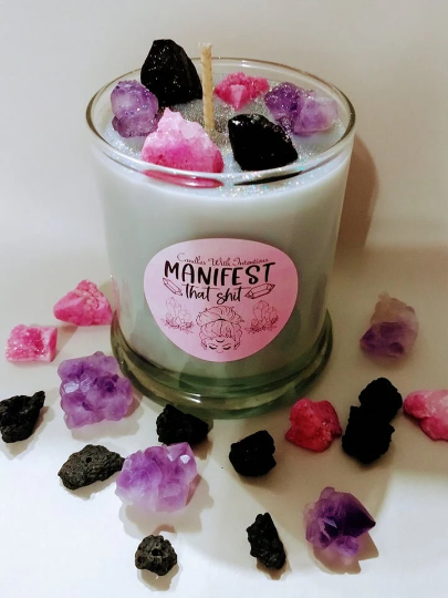Manifest That Shit! (Votive 3oz OR Large 12.5o