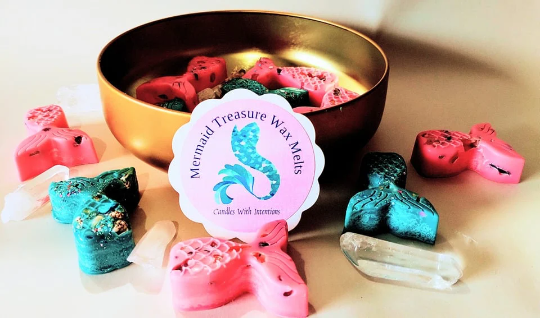 Mermaid Treasure Wax Melts (10-12 average tails with treasures)