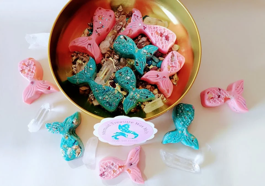 Mermaid Treasure Wax Melts (10-12 average tails with treasures)