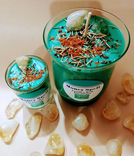 Money Spell (Large 16oz OR Votive 3oz)