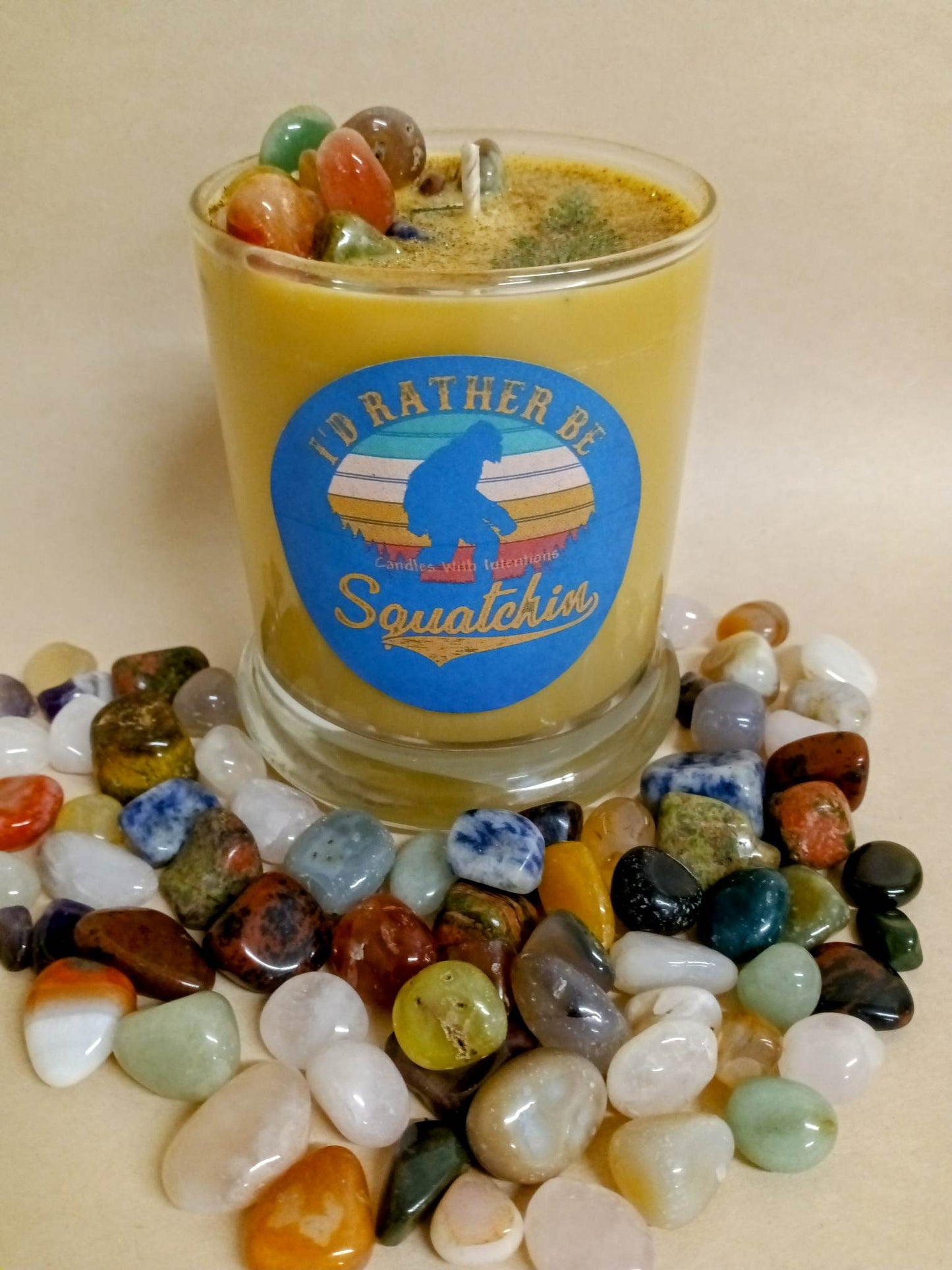 I'd Rather Be Squatchin (Large 12.5oz) Big Foot Candle!