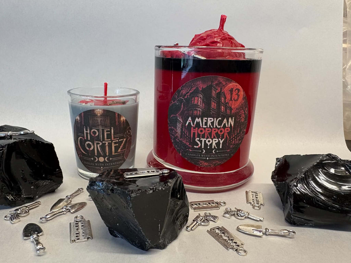 American horror story with FREE Hotel Cortez candle!