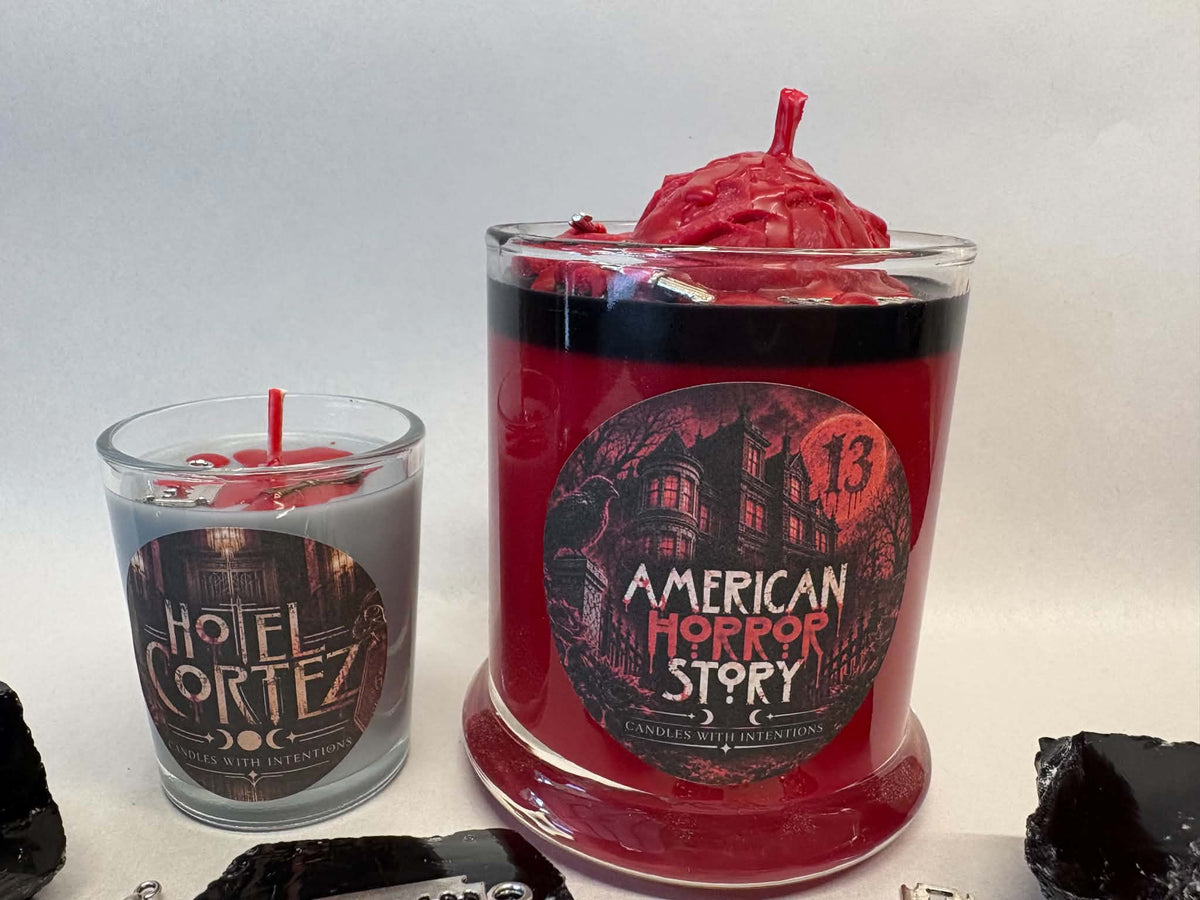 American horror story with FREE Hotel Cortez candle!
