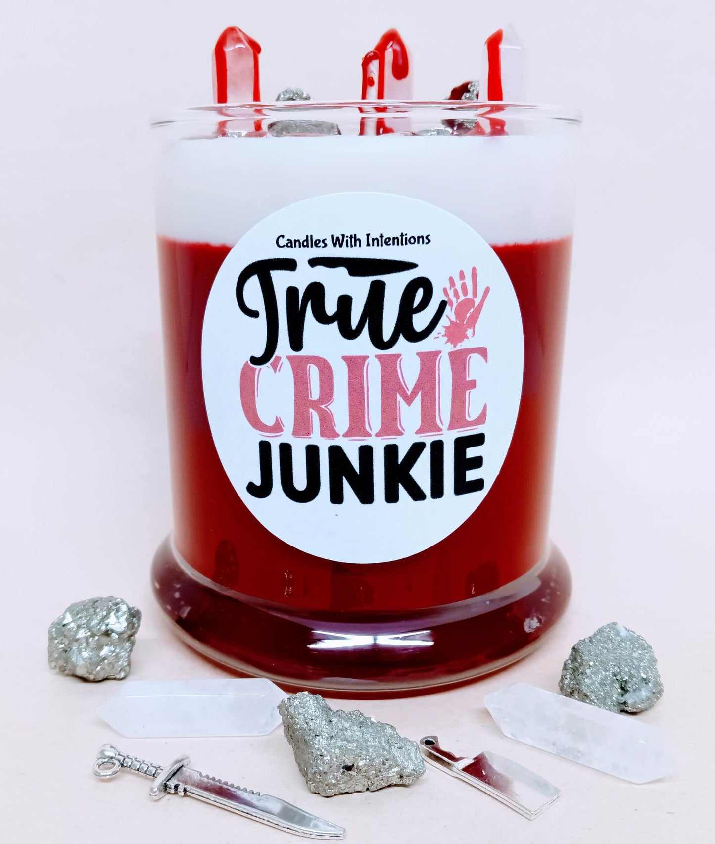 True Crime Junkie Candle Killer Intentions Line (12oz)