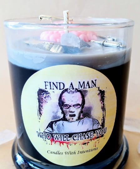 Hannibal. Find a man who will chase you. Killer Intentions Line. (12.5oz)