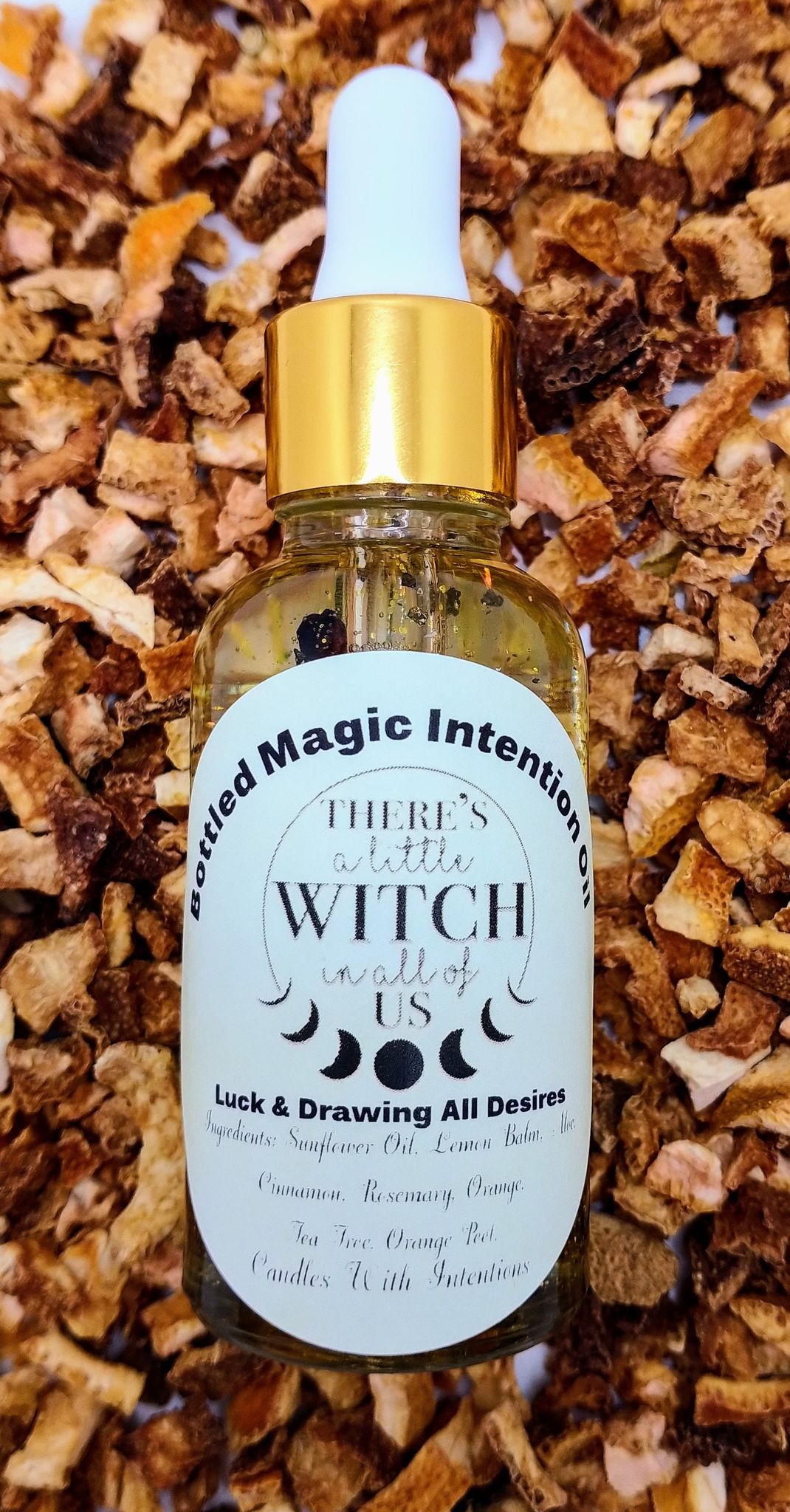Oil Luck & Drawing All Desires Intention Oil (1oz Bottle)