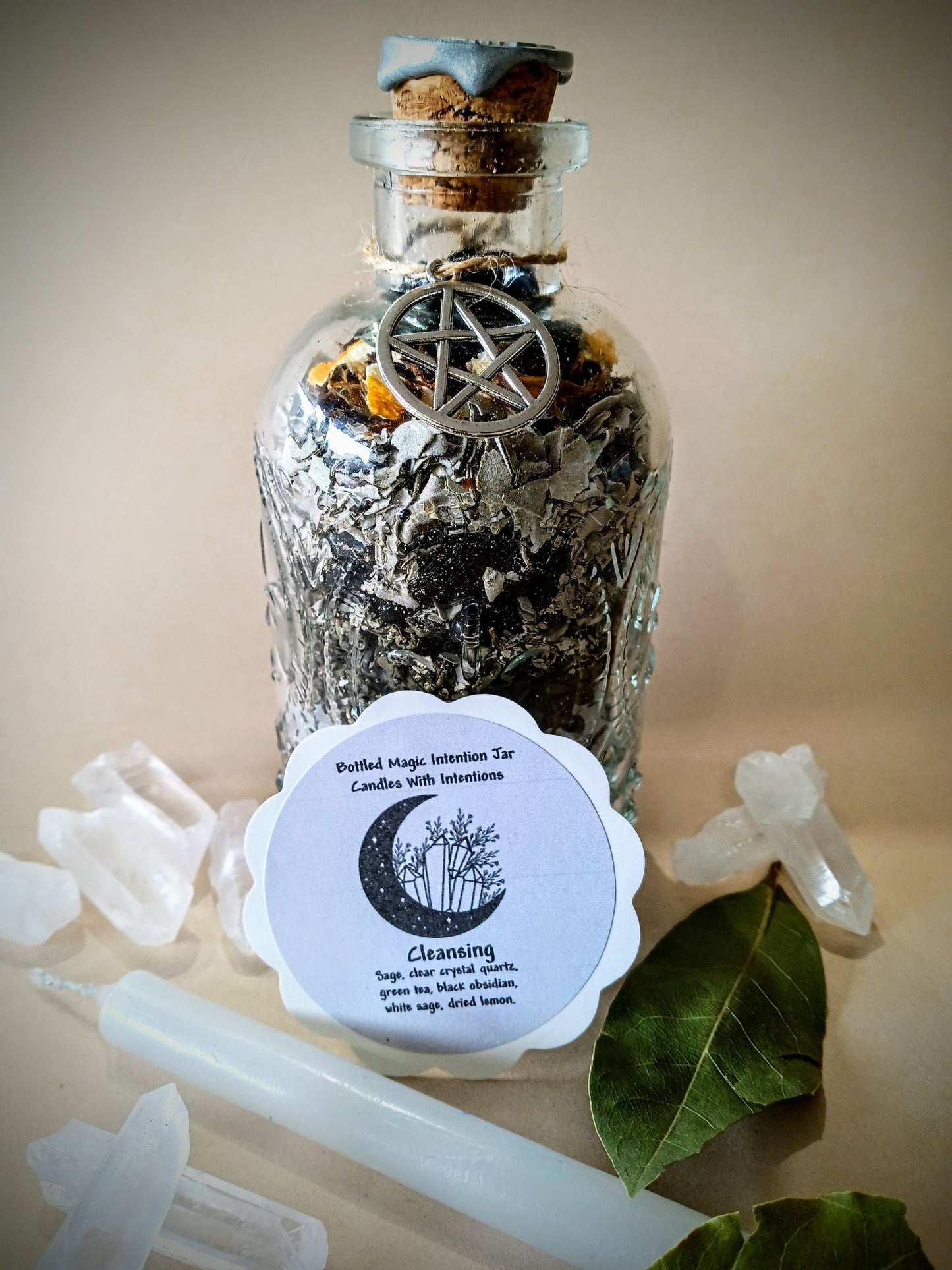 Bottled Magic Intention Jar Cleansing (5oz)