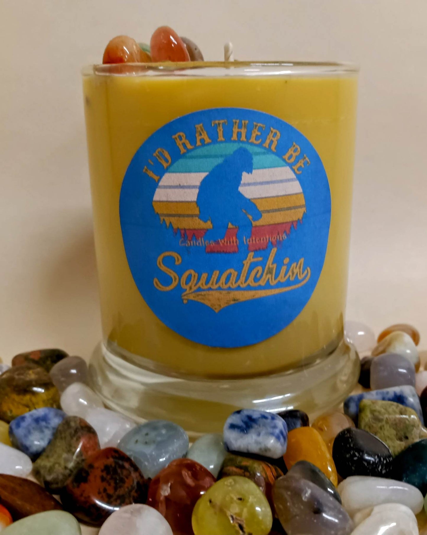 I'd Rather Be Squatchin (Large 12.5oz) Big Foot Candle!